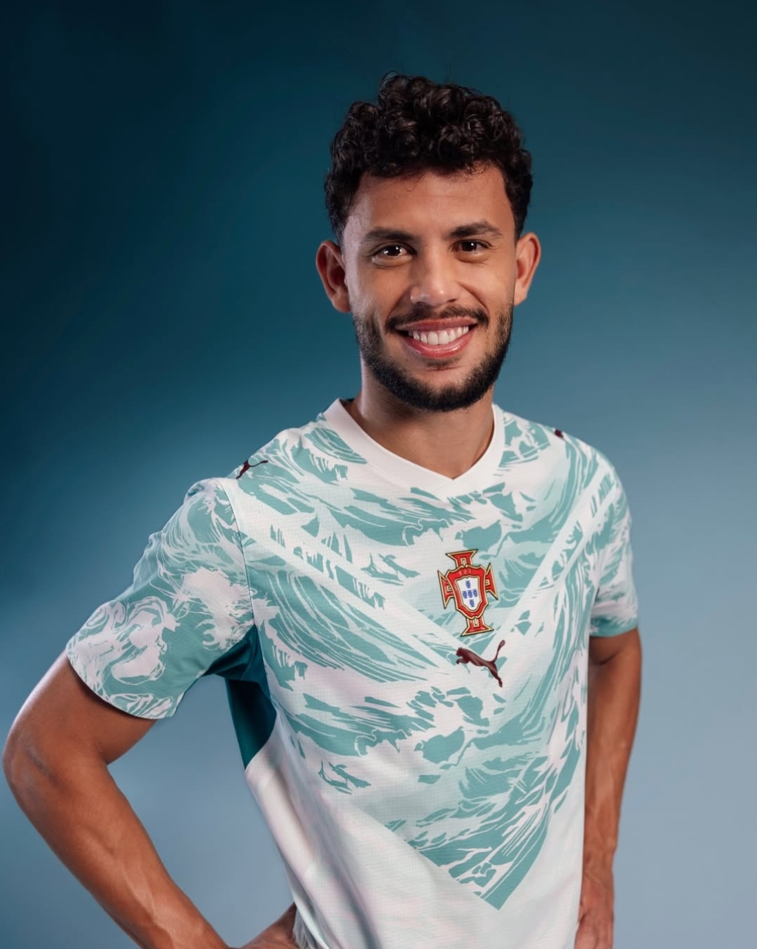 Adepta com camisola Barcelona