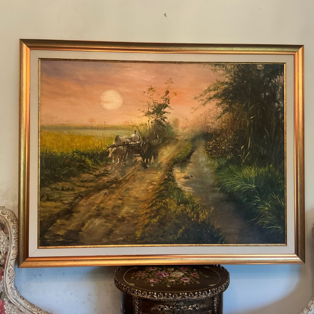 Dust and Evening Light