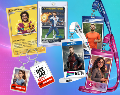 Trading Card Photo Booth - Daruma Booth