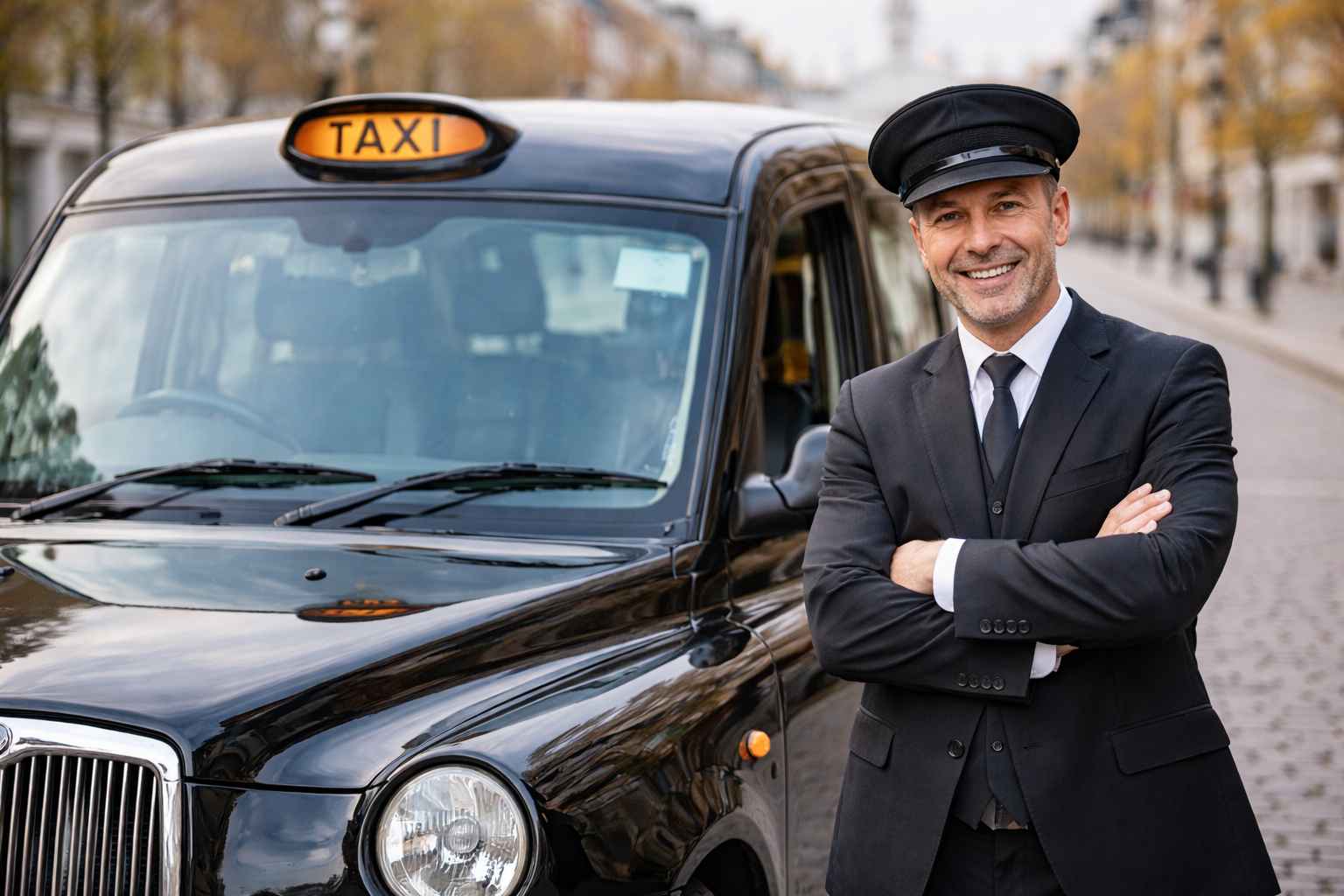 Black Taxi & Driver Per Team