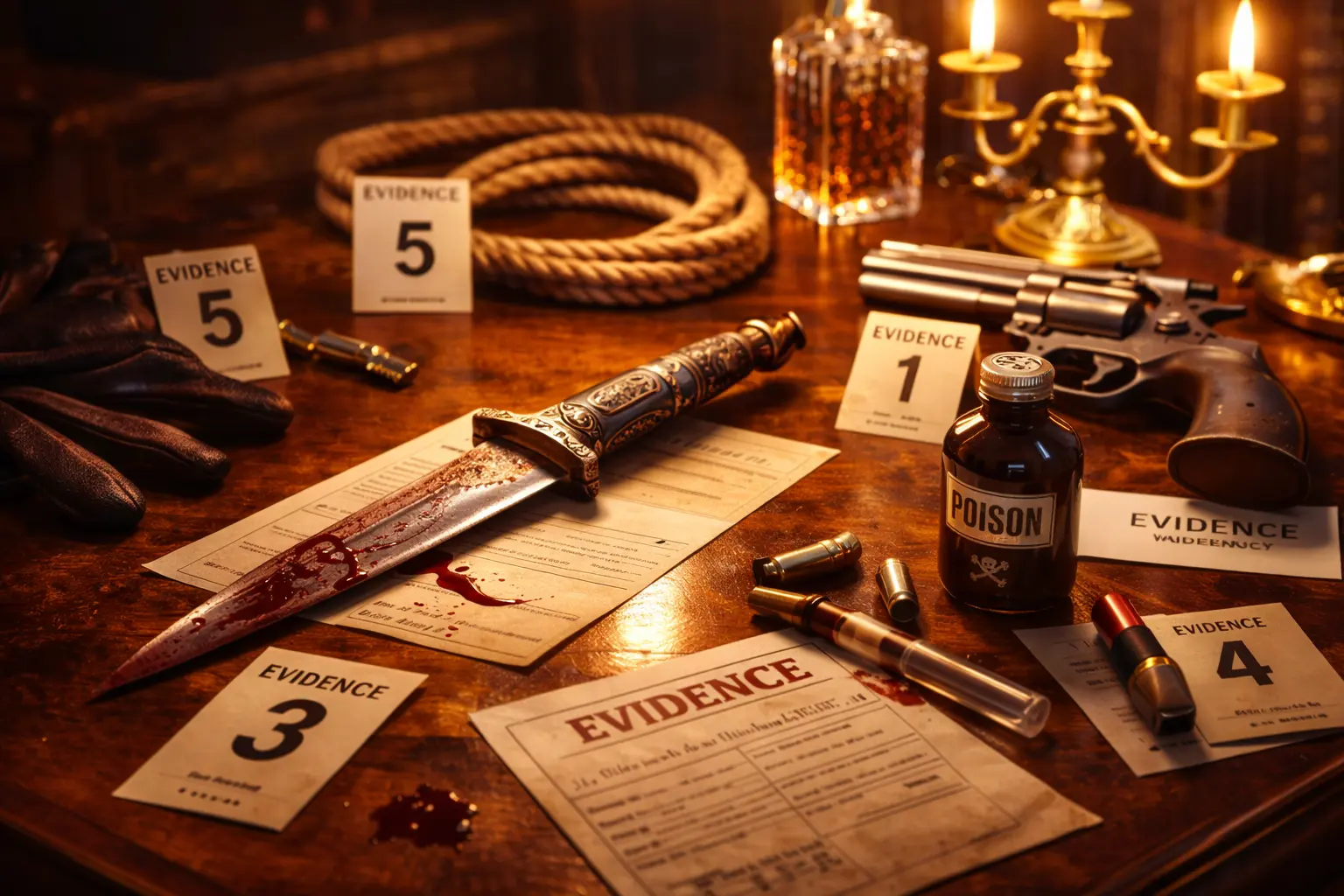 What was the murder weapon?