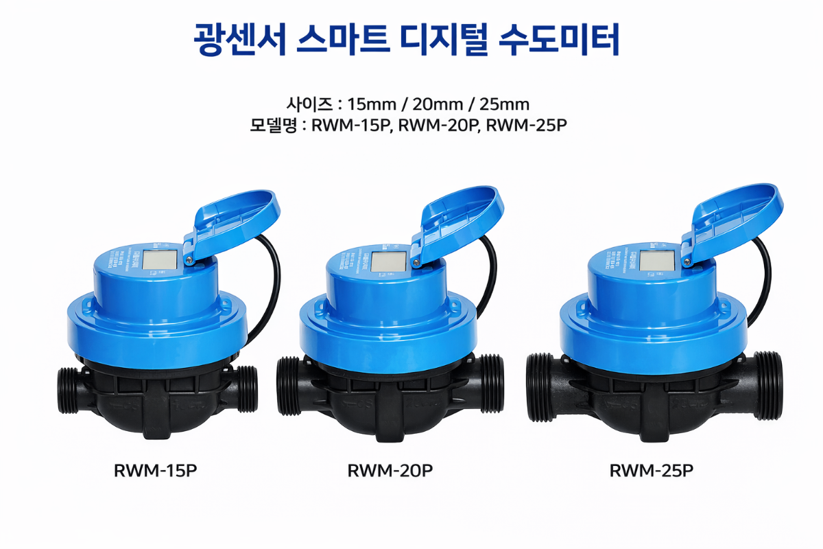 광센서 스마트 수도미터 - 로보에셋그리드 광센서 스마트 수도미터