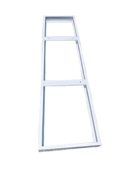 Marco para Panel LED 1220x305x55mm - Iluminación LED profesional Lima Perú - 1220x305x55mm Acero LAF 0.4mm Pintura Electrostática Garantía 1 Año - GENIUX