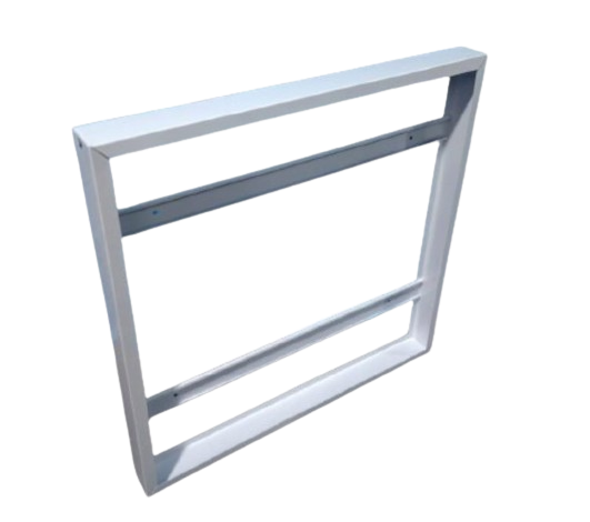Marco para Panel LED 610x610x55mm - Iluminación LED profesional Lima Perú - 610x610x55mm Acero LAF 0.4mm Pintura Electrostática Garantía 1 Año - GENIUX