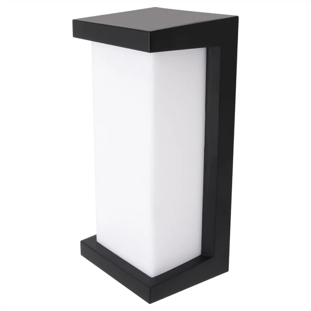 Aplique LED Exterior Rectangular 20W - Iluminación LED profesional Lima Perú - 20W 1000lm IP65/IK06 3000K - Luminika