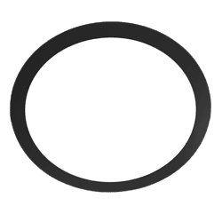 Panel Flat Circular Negro Macroled 18W - Iluminación LED profesional Lima Perú - 18W 1620lm 90 lm/W 6000K - Macroled