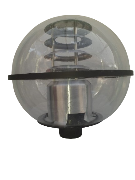 Farola LED Exterior Tipo Esfera para Alumbrado Público con Rosca E27 - Iluminación LED profesional Lima Perú - 50W~150W 120lm/W IP65 35x35cm - GENIUX