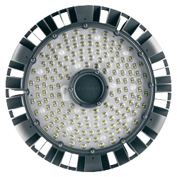 Galponera LED Macroled 200W IP65 - Iluminación LED profesional Lima Perú - 200W 6500K IP65/IK08 90° - Macroled