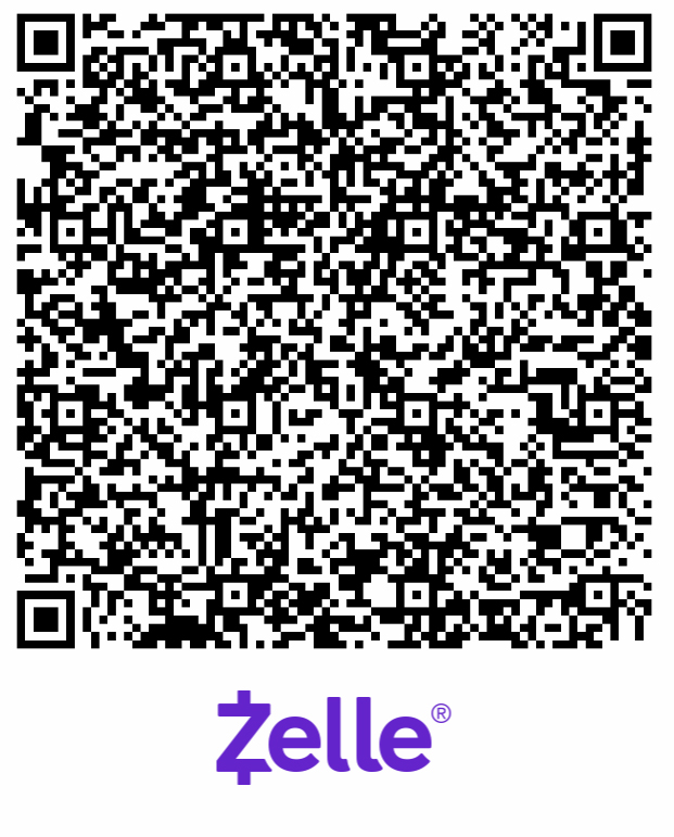 Zelle QR Code for donations