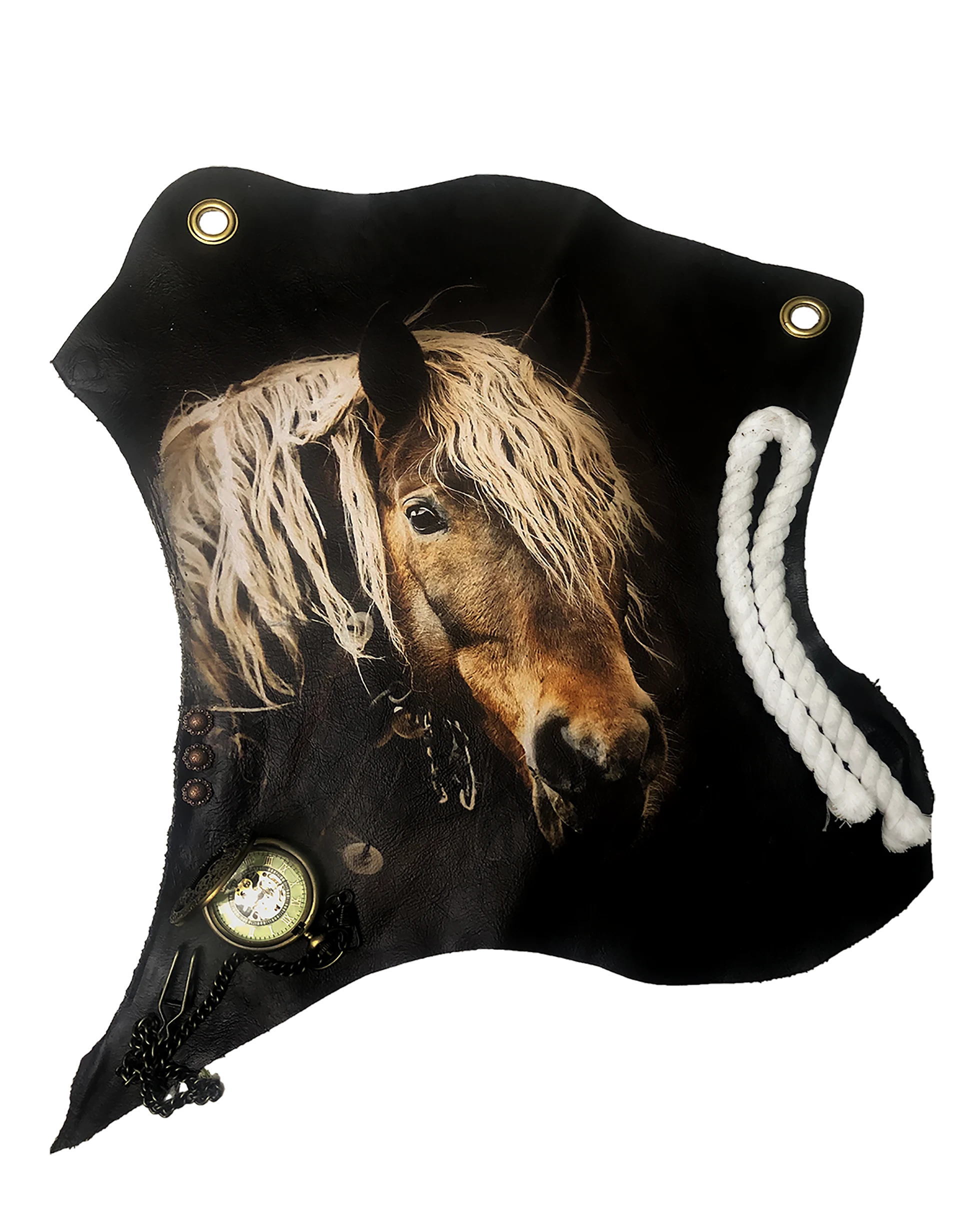 Leather Print Detail