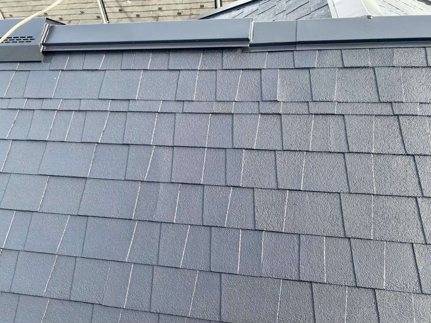 足立区 屋根塗装工事 - 施工後