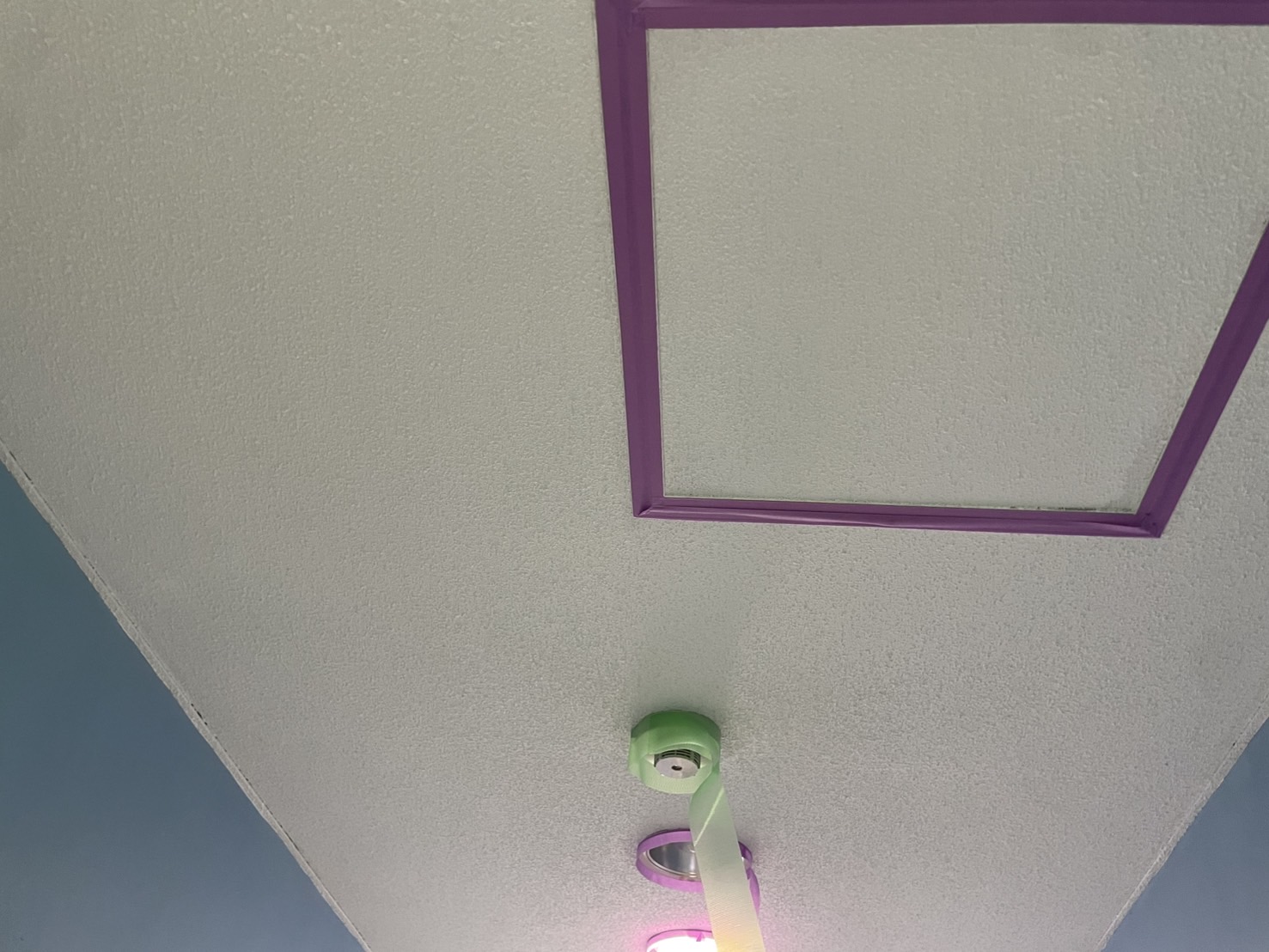 杉並区 廊下天井塗装工事 - 施工前