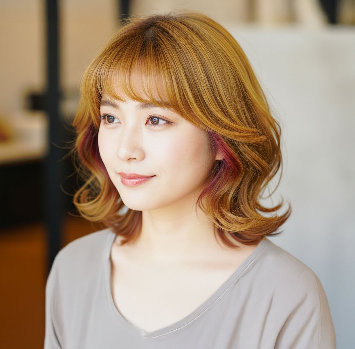 フェミニンミディ - 岡山市の美容室おかやま美容室