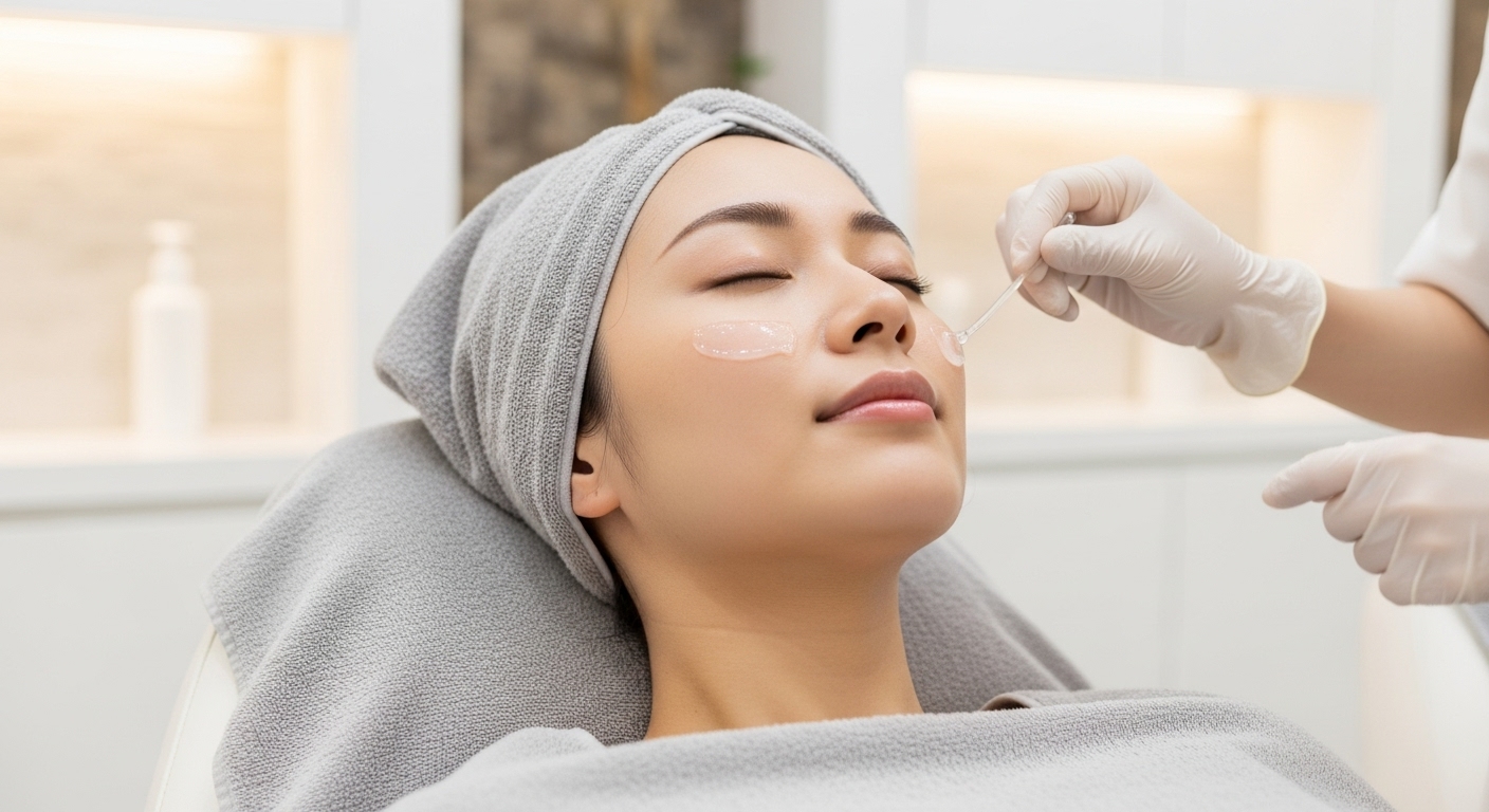 岡山市の美白フェイシャル