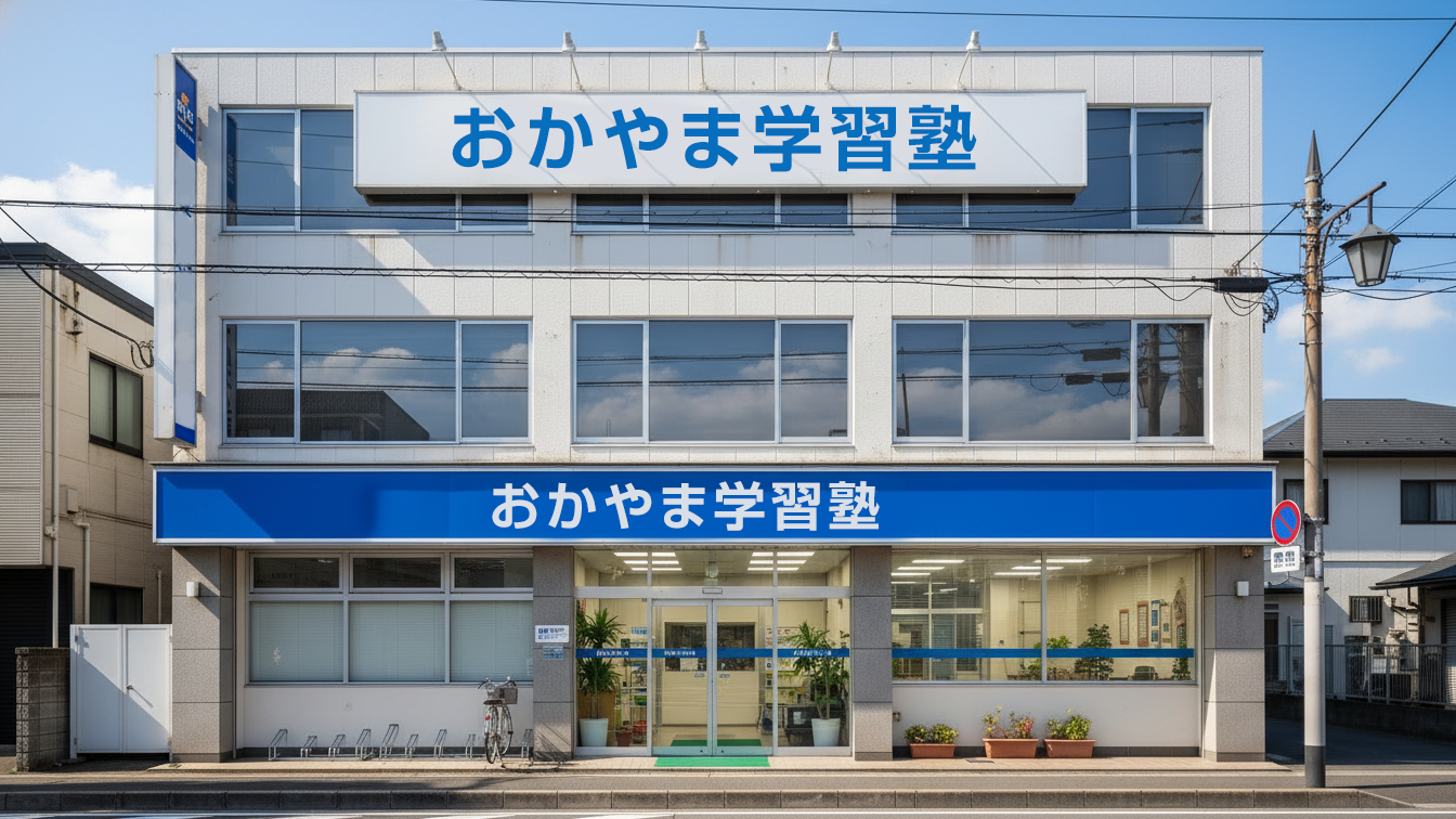 おかやま学習塾の外観