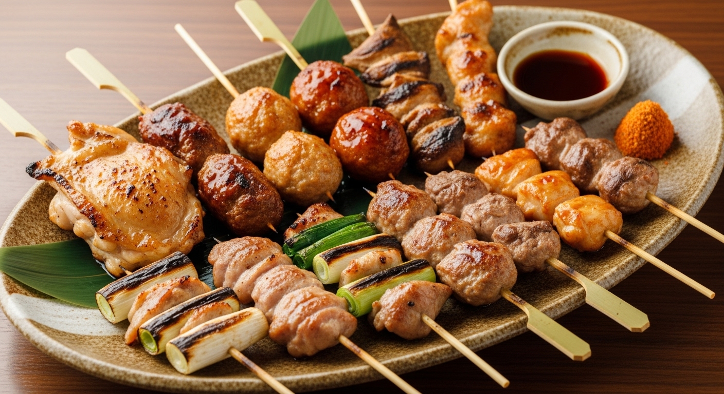 焼き鳥職人の技術