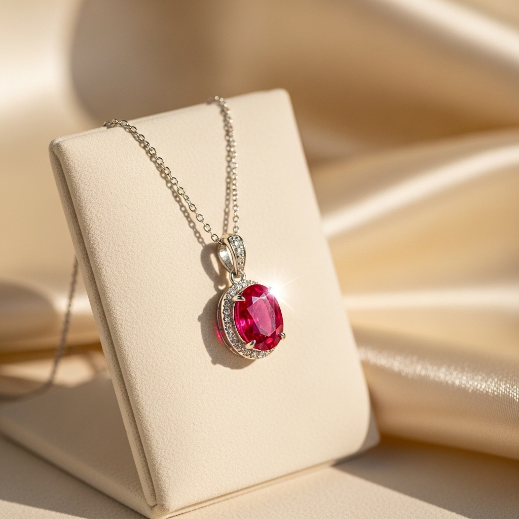 ルビーペンダント ジュエリーおかやま ルビーペンダント - 岡山のジュエリーおかやま
