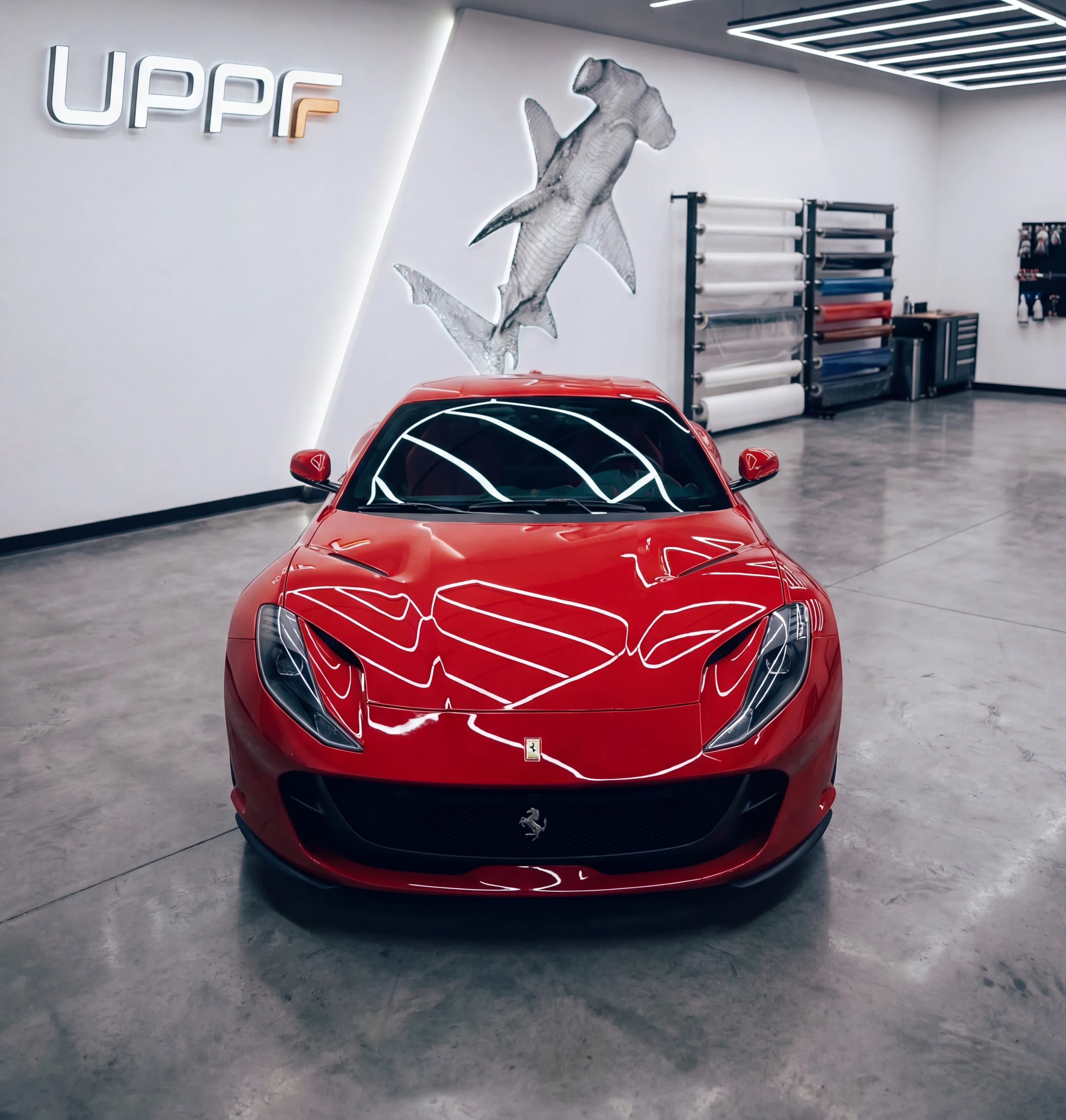 Finished luxury vehicle with PPF protection at UPPF Studio