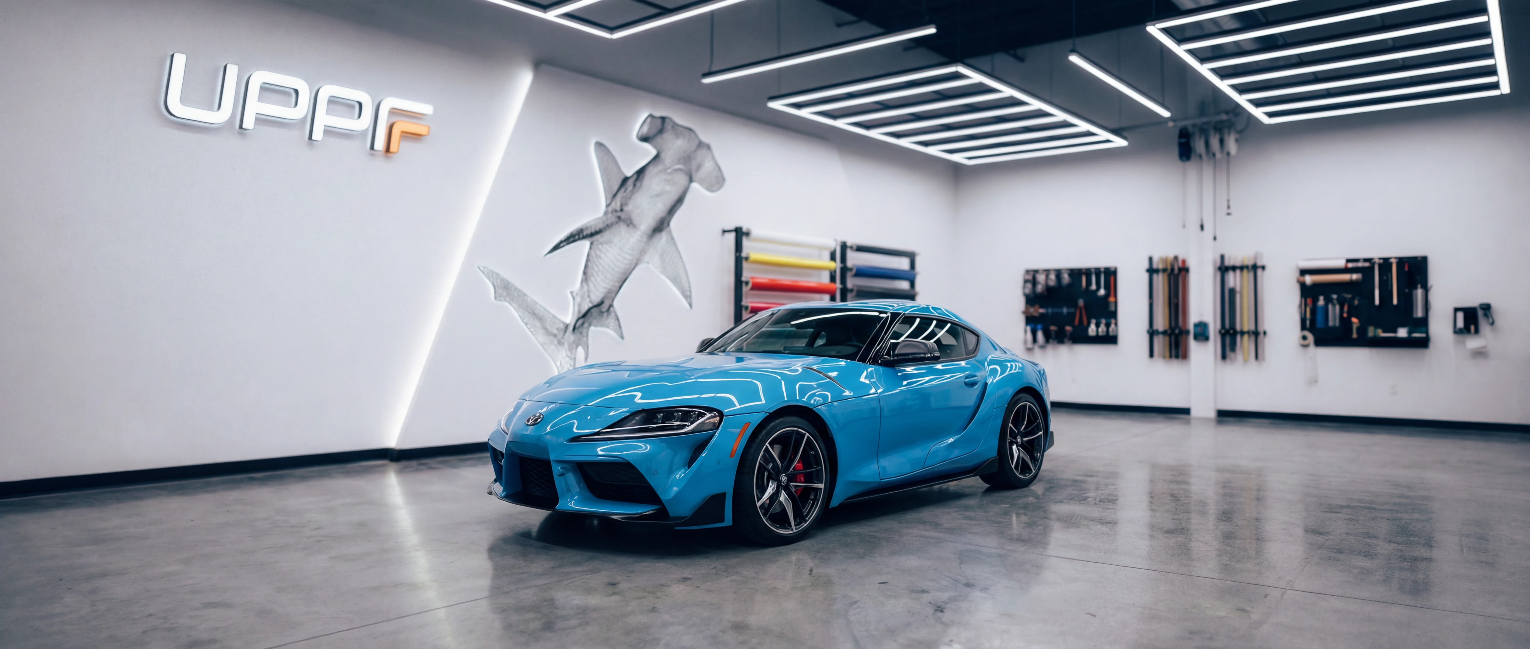 Luxury car protection services at UPPF Studio Luxury car protection services at UPPF Studio