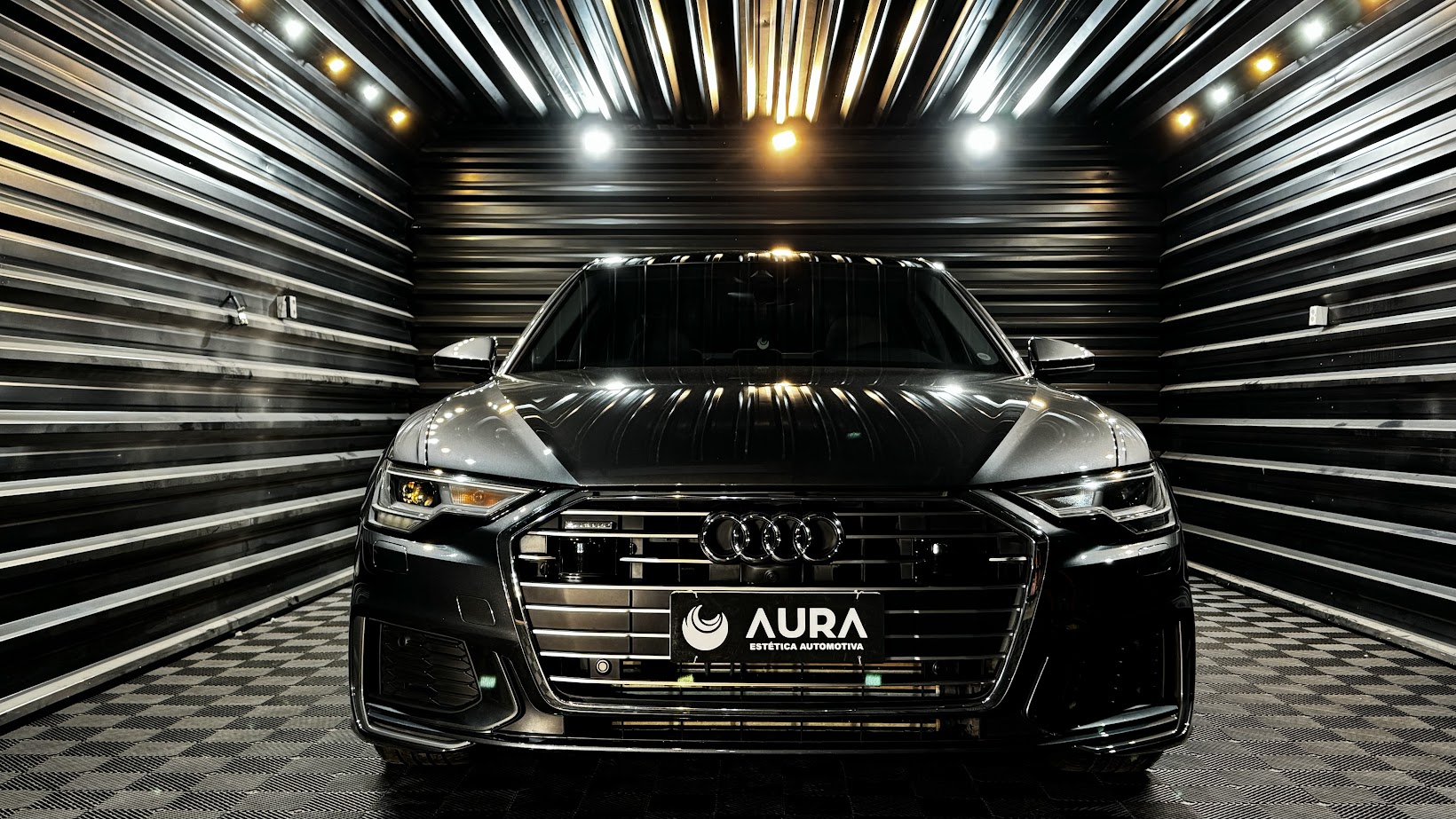 Vitrificação cerâmica em veículo premium