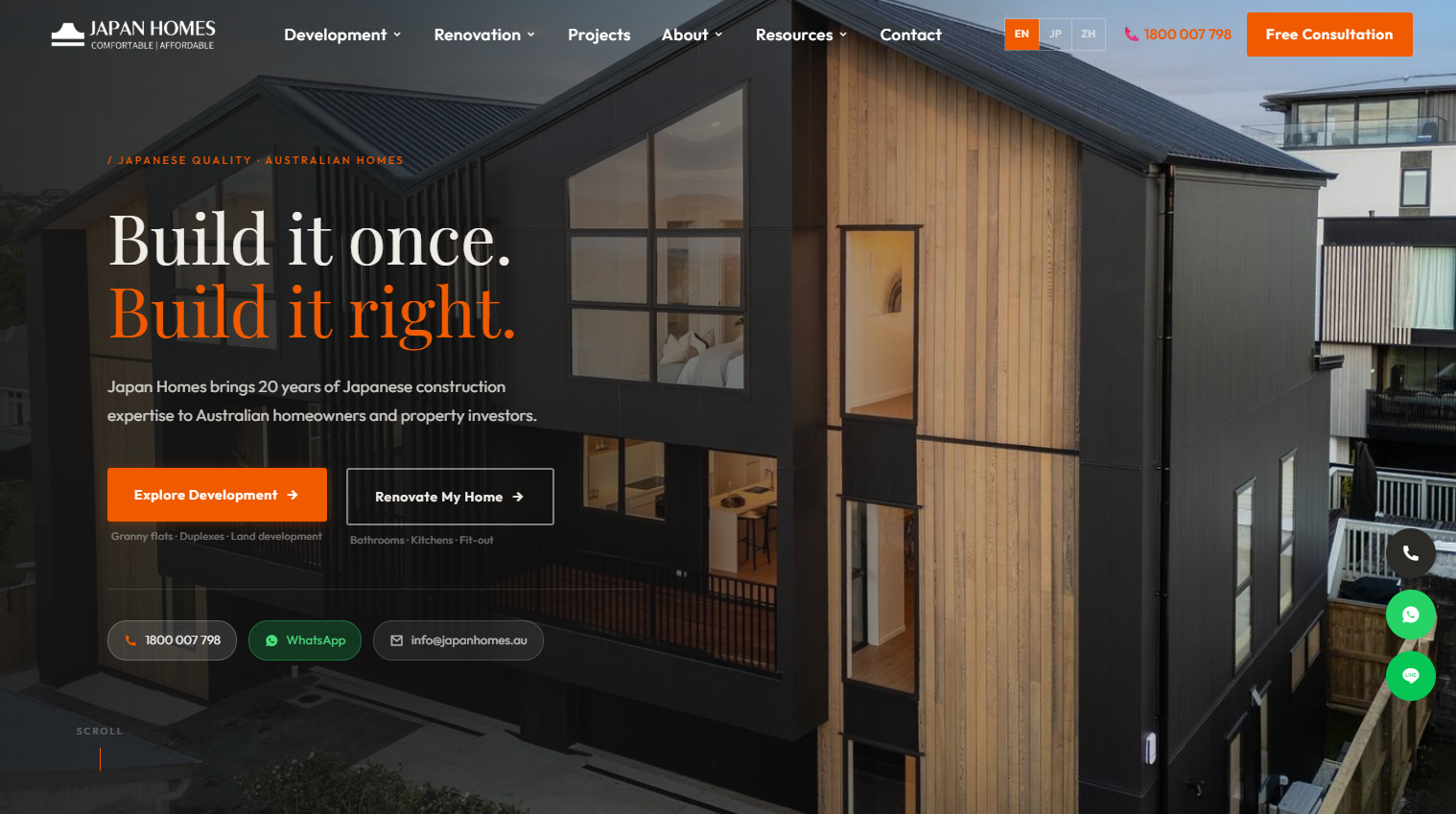 Japan Homes Victoria
