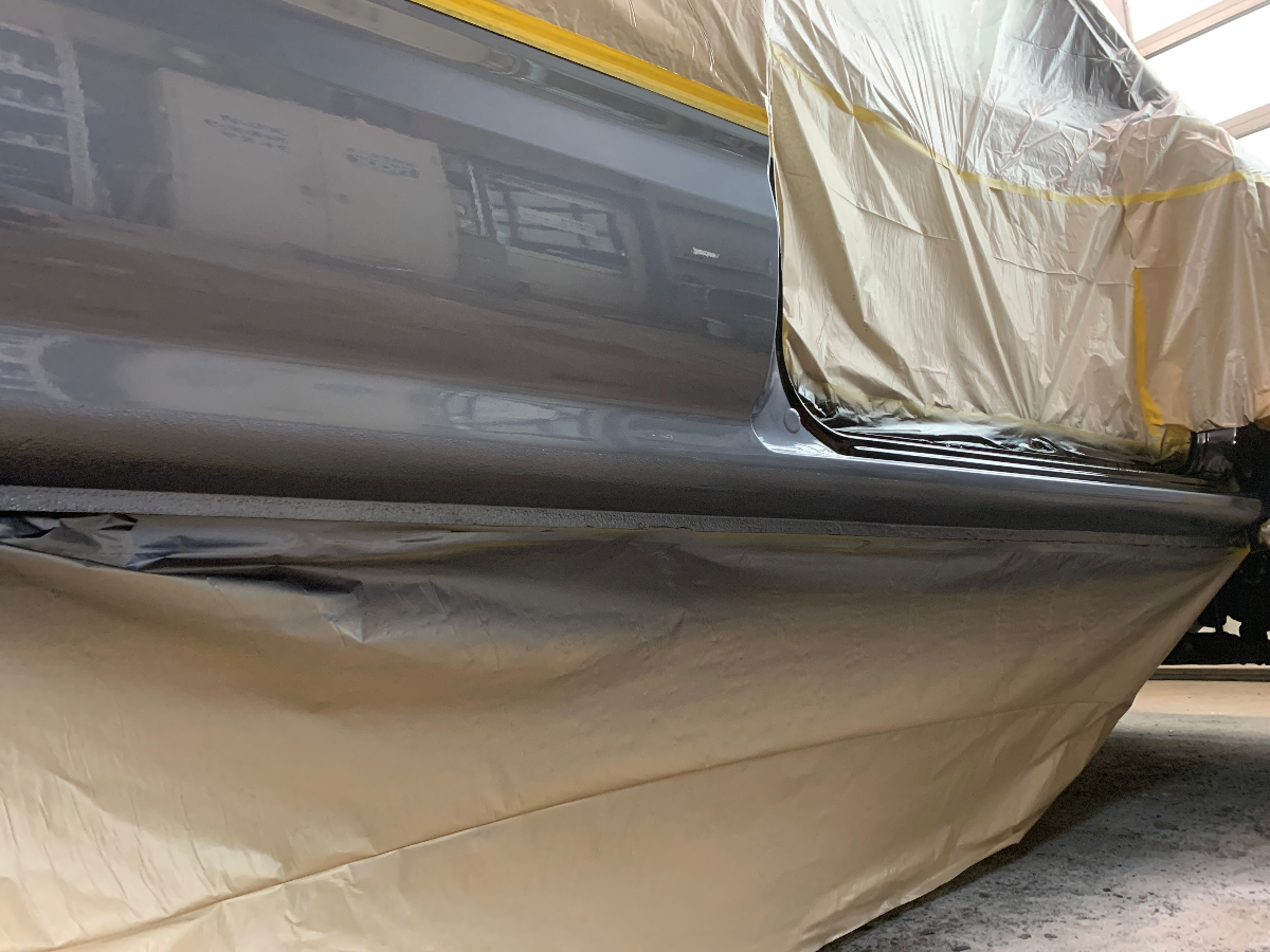 車両サイドシル腐食の段階的補修 - AFTER