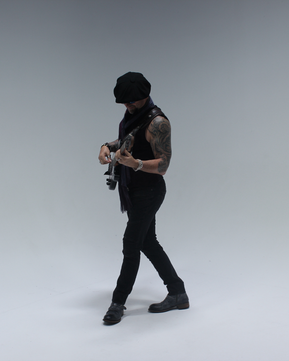 Jerry performing live on stage