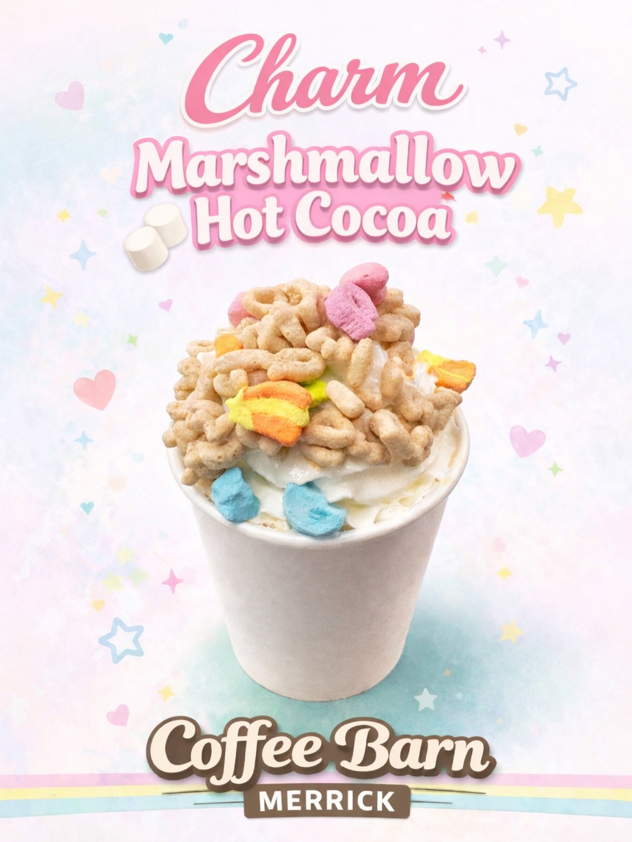 Charm Marshmallow Hot Cocoa - March Exclusive at Coffee Barn