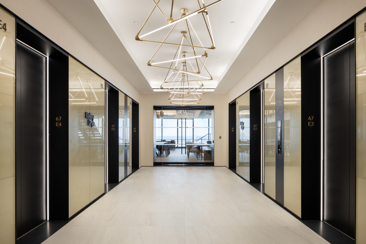 Mass Merchandising glass work