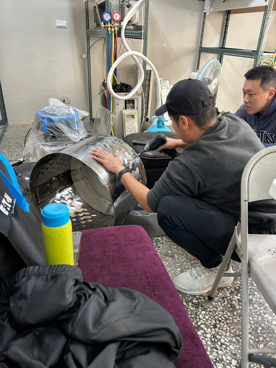 洗衣機拆解教學