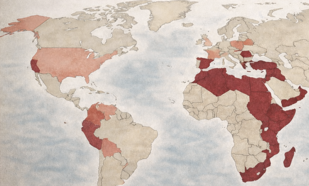 世界地図 - テーマワイン