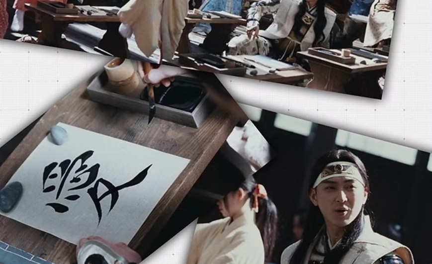 テレビCM 書道指導・作品提供