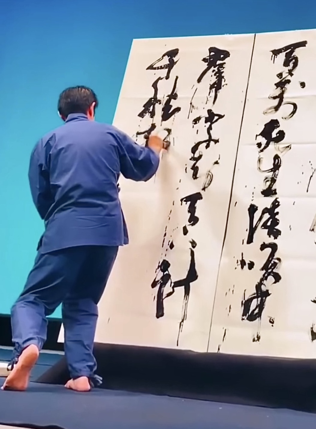 書道パフォーマンス9