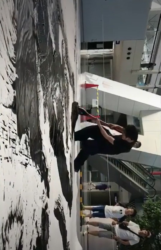 書道パフォーマンス