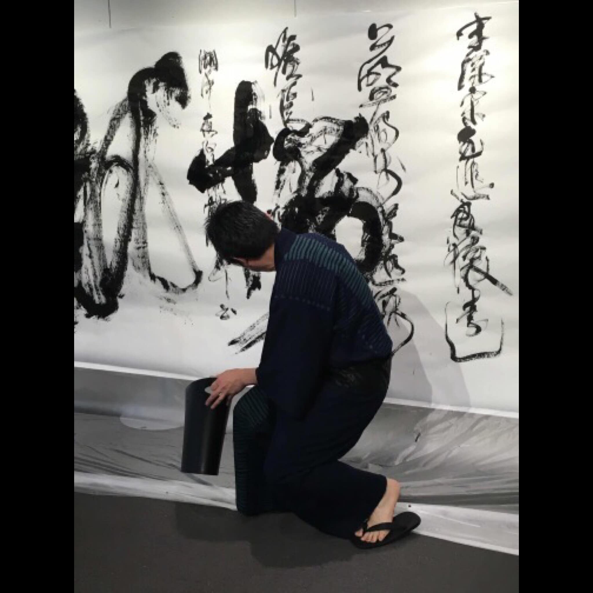 書道パフォーマンス14