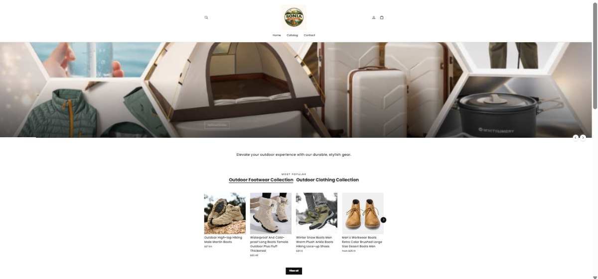 Sonia's Online Store