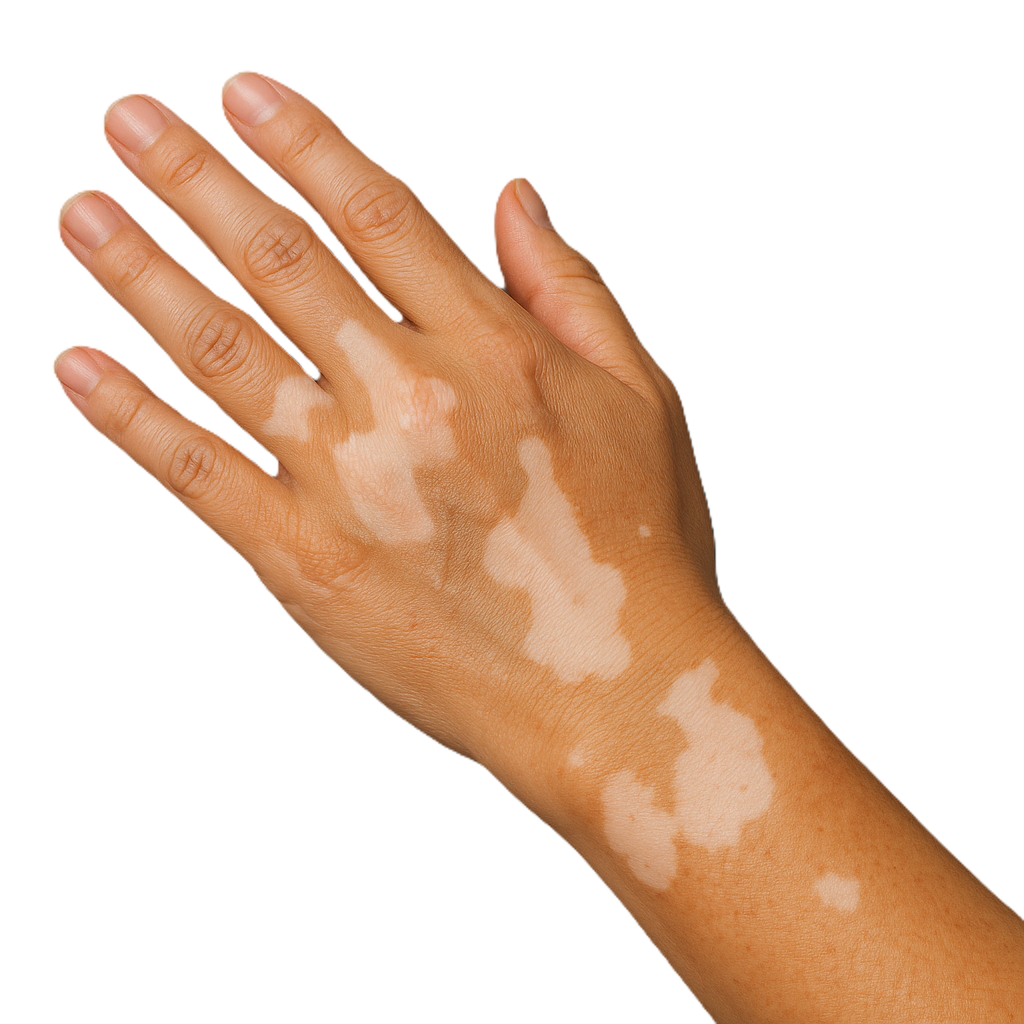 尋常性白斑のイメージ