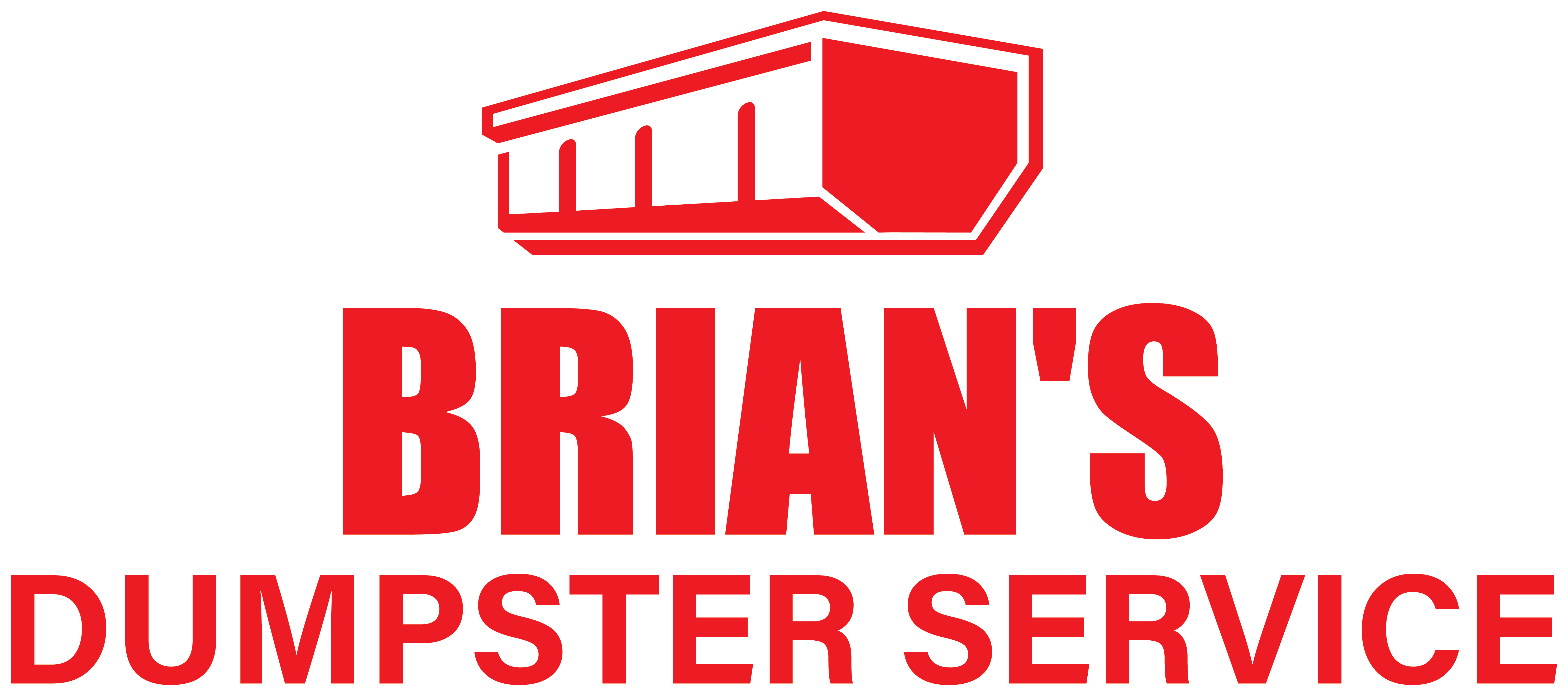 Brian's Dumpster Service Logo