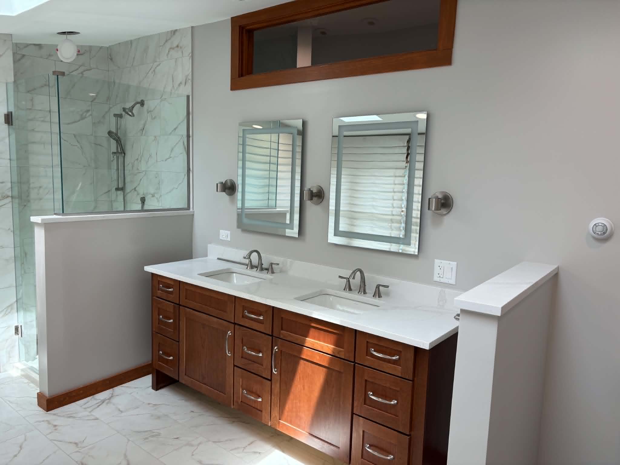 Master Bathroom - Basement Remodel in 