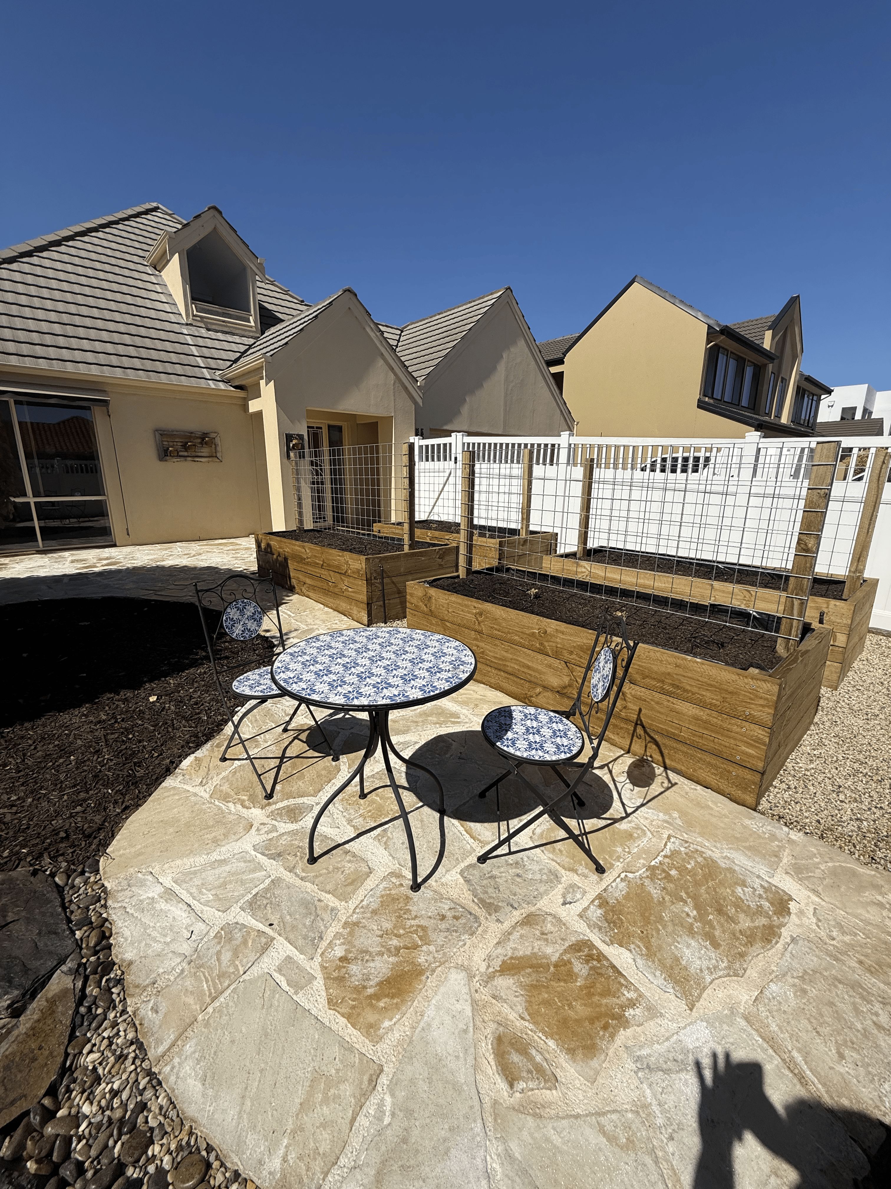 Garden Bed Construction Detail