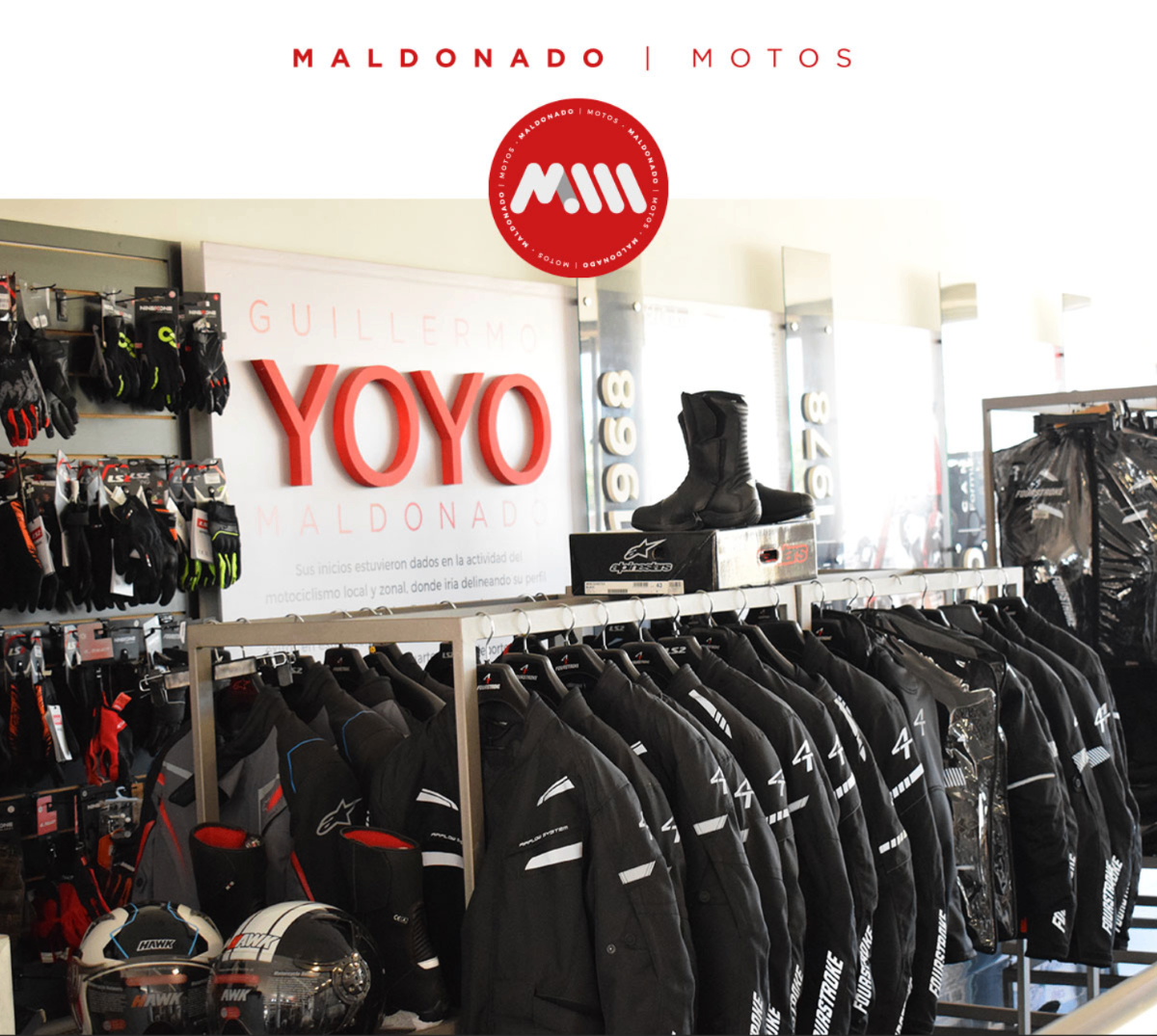 Venta de Indumentaria - Maldonado Motos