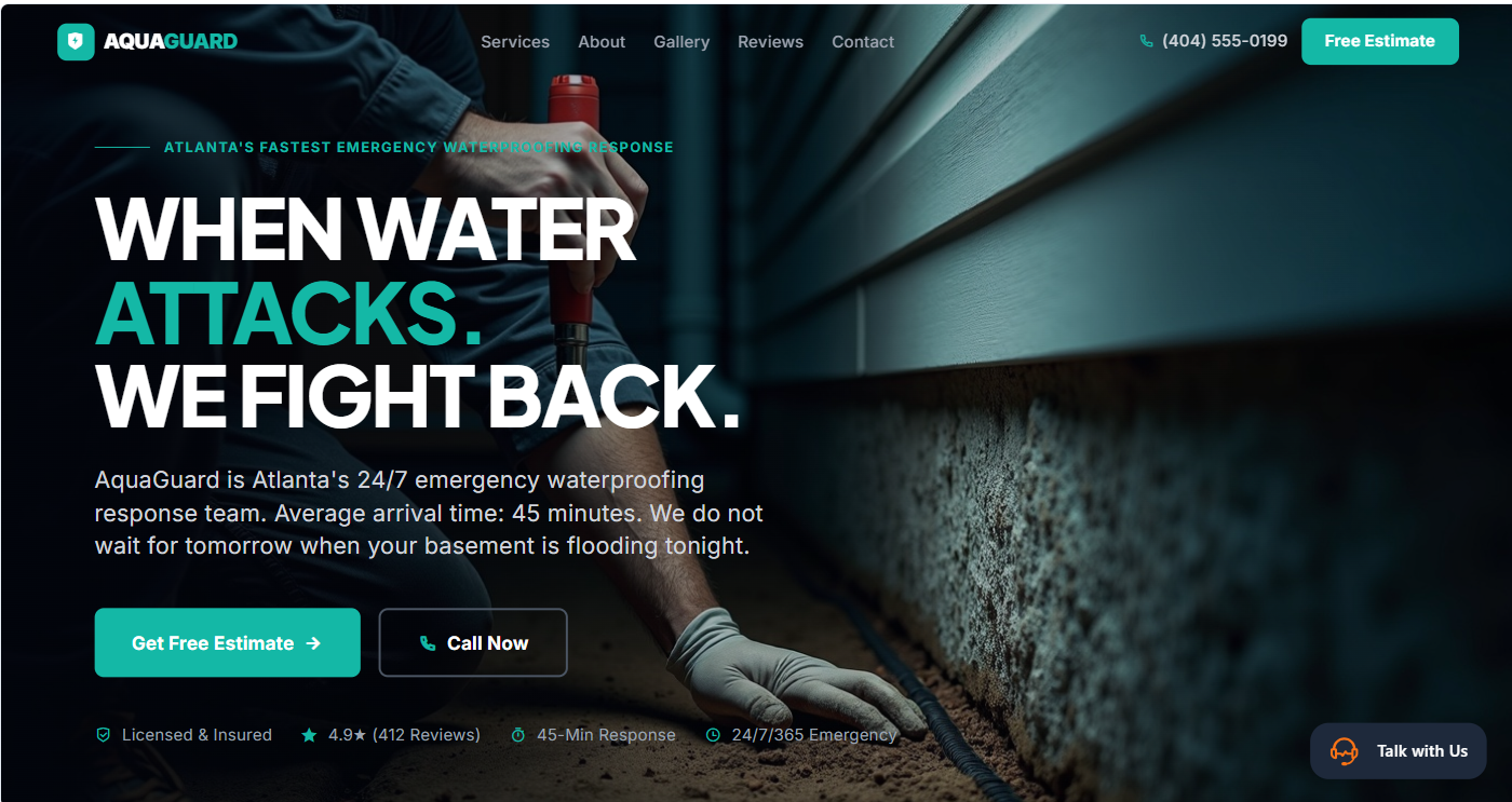 AquaGuard Waterproofing