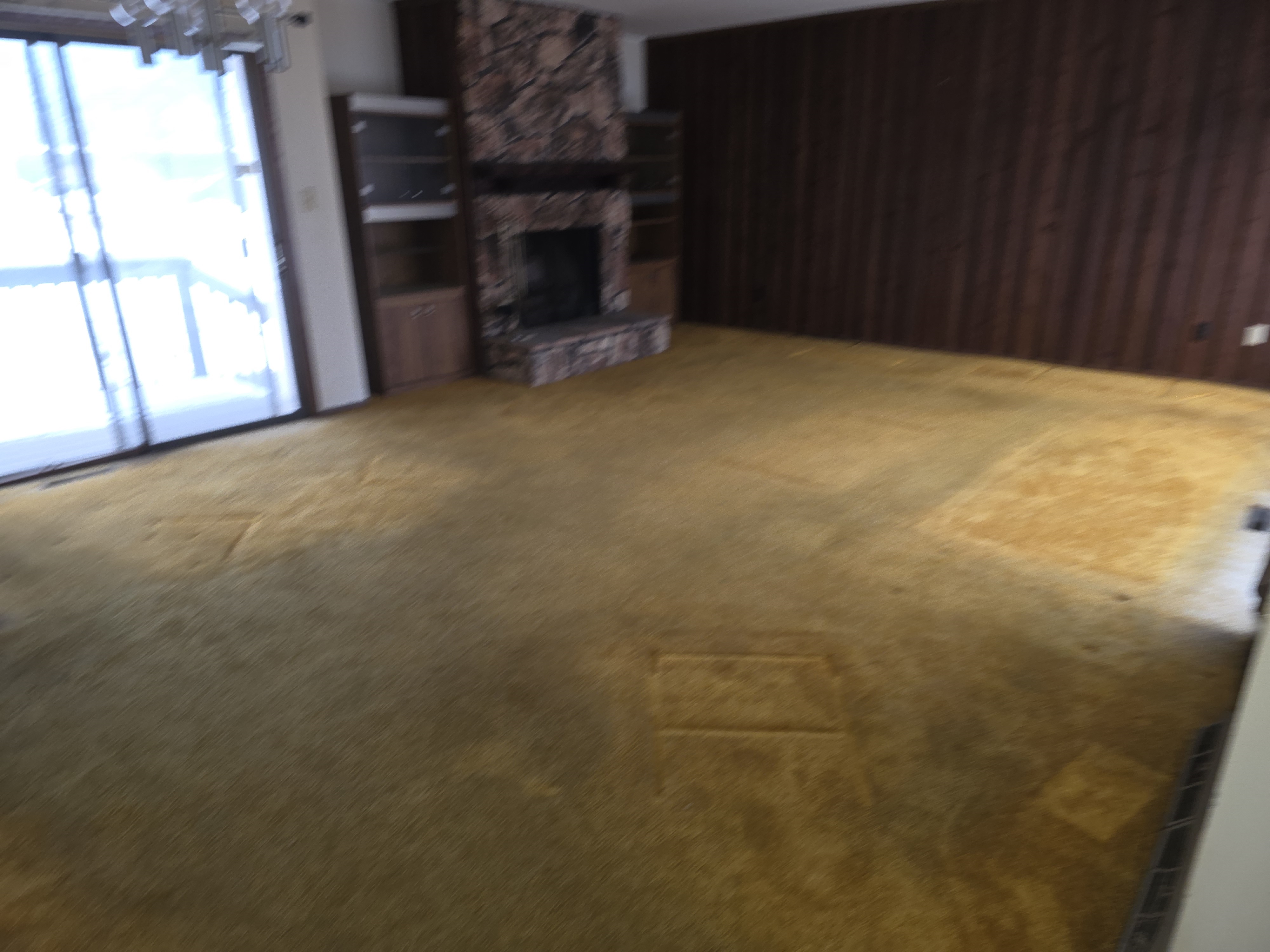 After estate cleanout Plymouth WI — cleared empty home interior