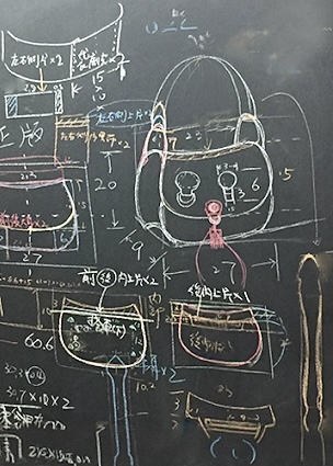 皮包打版的教學方式