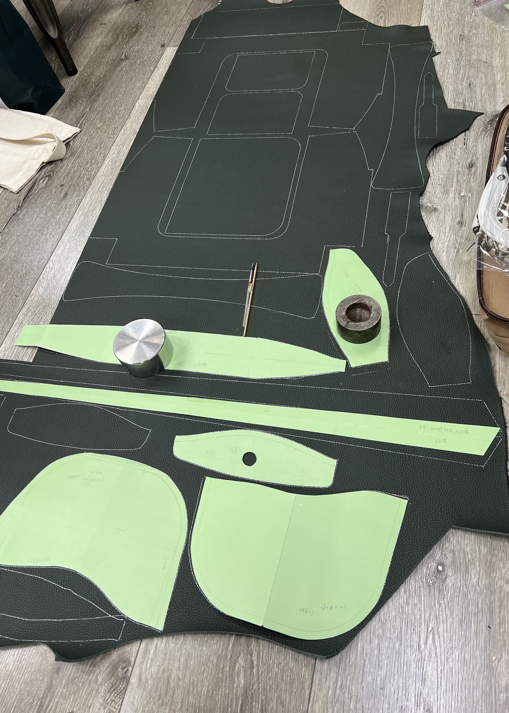 皮件設計圖的製作思考