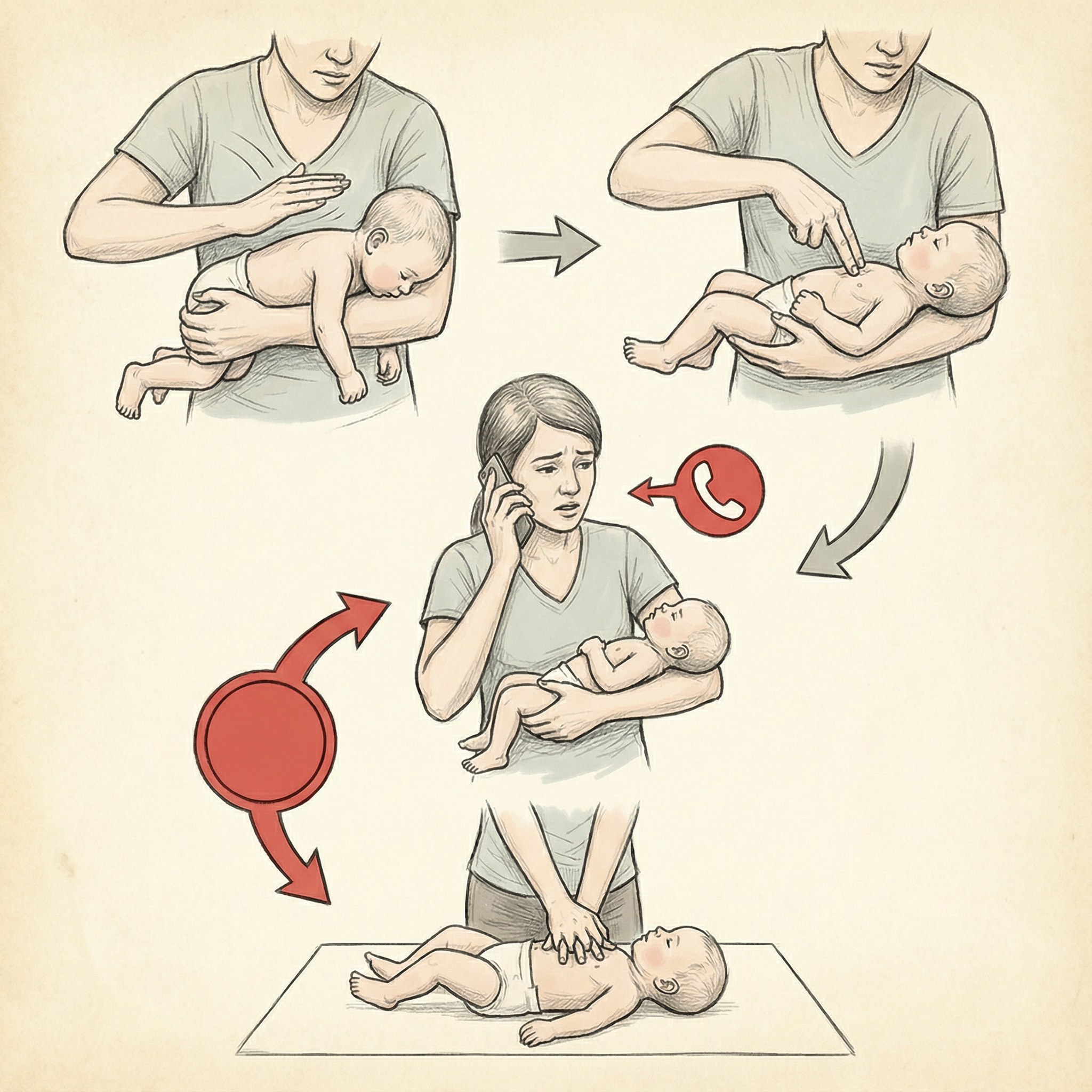 Paso 3: Repetir y llamar al 112