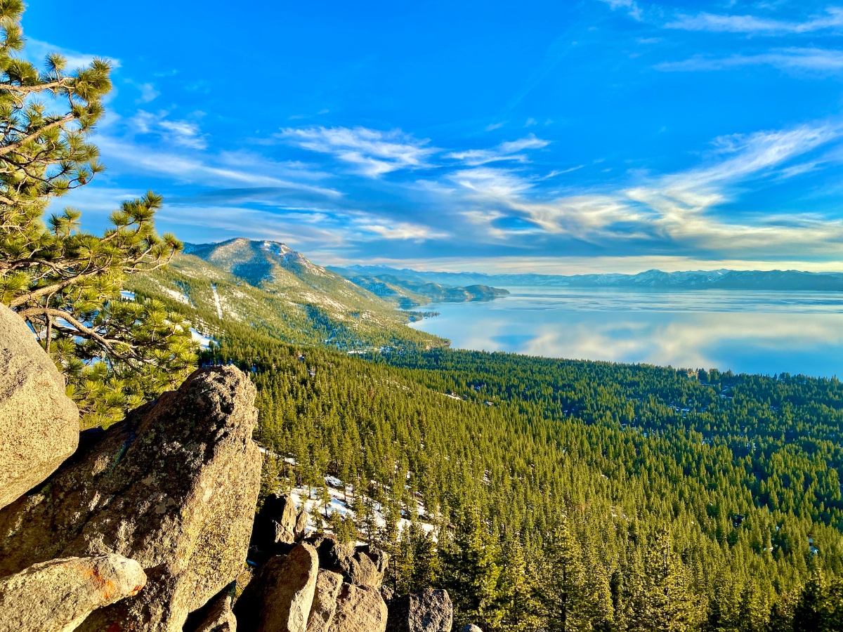 Reflective Lake Waters