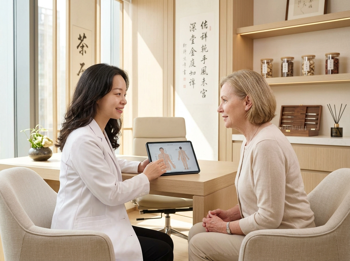 Facial Acupuncture Treatment