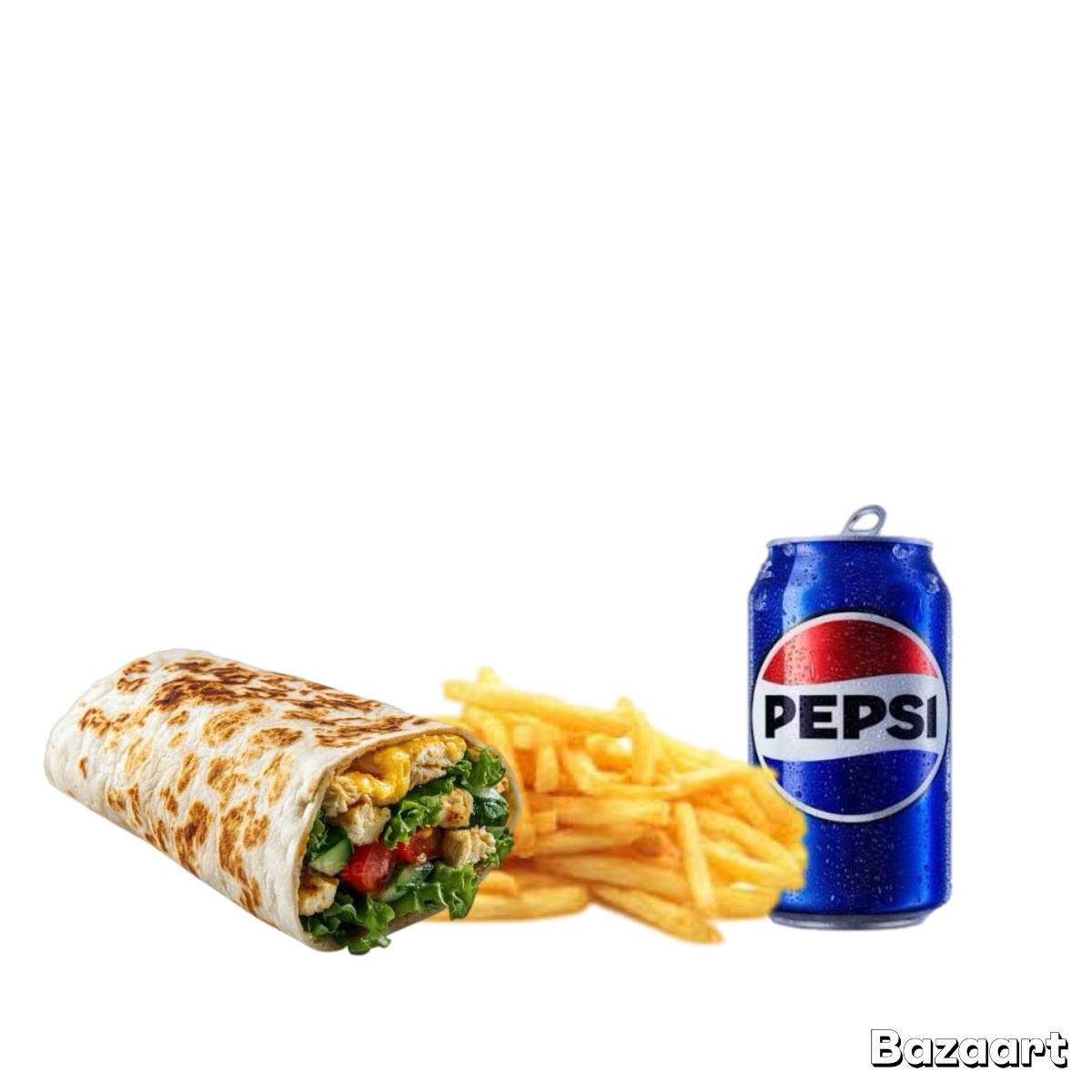 Menú Burrito de Pollo