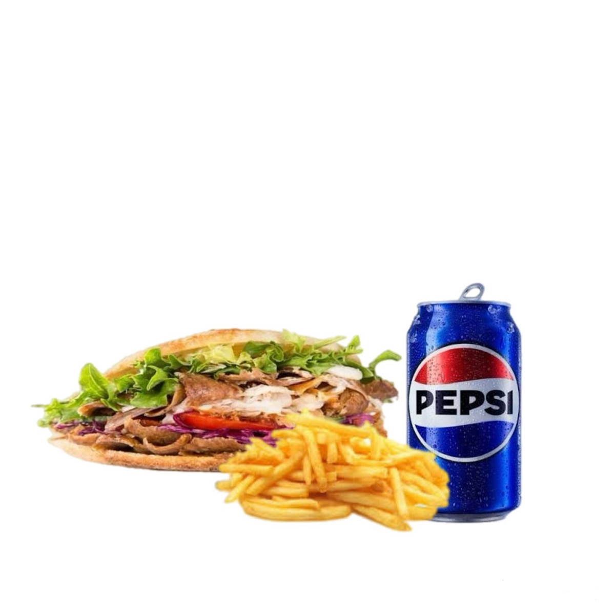 Menú Bocadillo Kebab